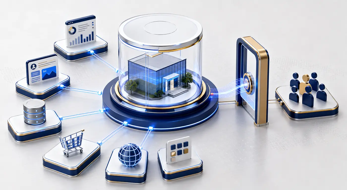 Client-owned Meta Business Manager asset structure with controlled agency access